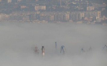 В Болгарии низкая облачность и туман